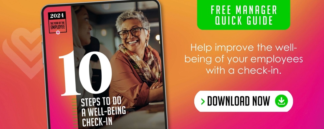 Manager Quick Guide: 10 Steps to Do a Well-Being Check-In