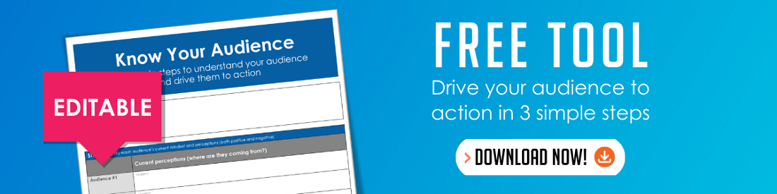 Click to download the free Know Your Audience tool