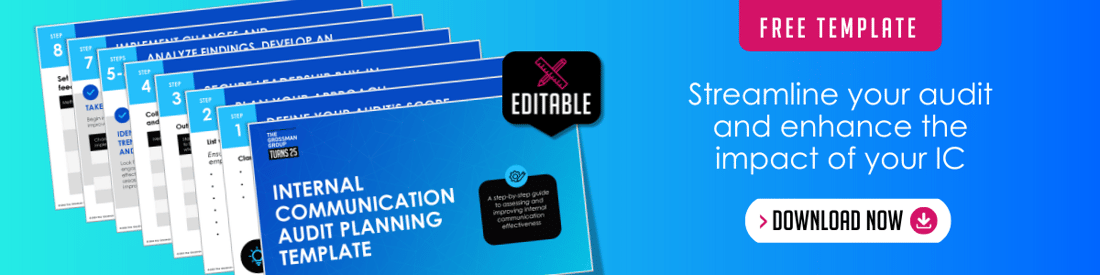 Click to download the free Internal Communications Audit Template