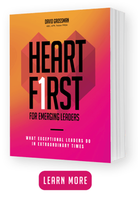 Heart First for Emerging Leaders Book by David Grossman